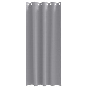 Tende oscuranti con tende Grigio chiaro Poliestere 4107345