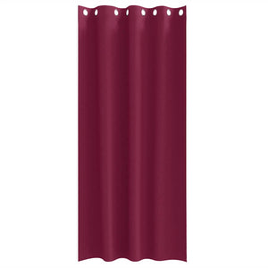 Tende oscuranti con tende Rosso Vino Poliestere 4107355