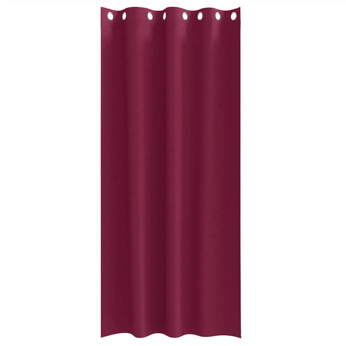 Tende oscuranti con tende Rosso Vino Poliestere 4107355