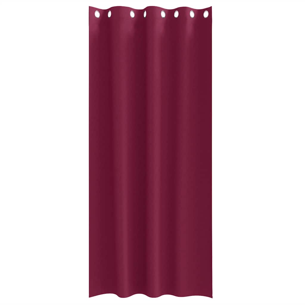 Tende oscuranti con tende Rosso Vino Poliestere 4107356