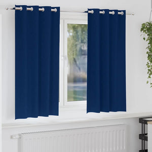 Tende oscuranti con tende Blu Scuro Poliestere 4107364