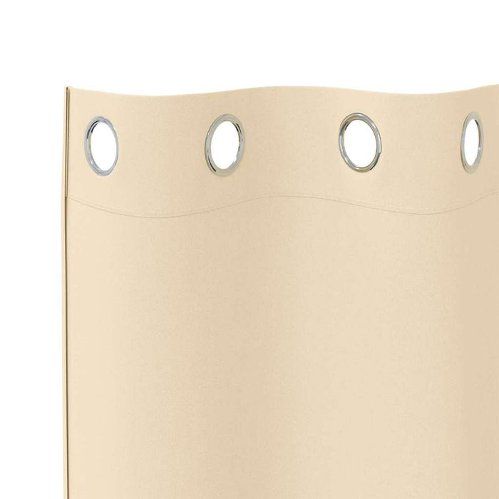 Tende oscuranti con tende Crema Poliestere 4107374