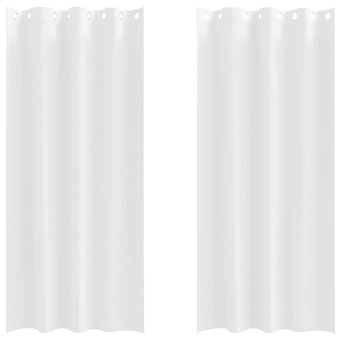 Tende oscuranti con tende Bianco Puro Poliestere 4107385