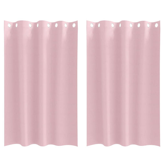 Tende oscuranti con tende Rosa baby Poliestere 4107409