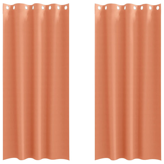 Tende oscuranti con tende Terracotta Poliestere 4107416