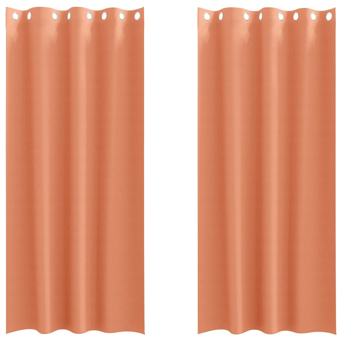 Tende oscuranti con tende Terracotta Poliestere 4107417