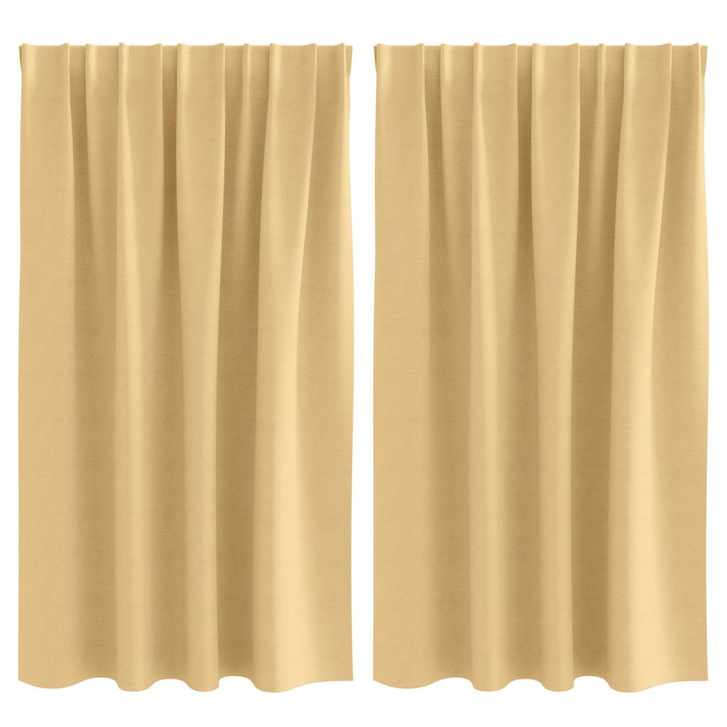 Tende oscuranti con tende Beige Poliestere 4107423