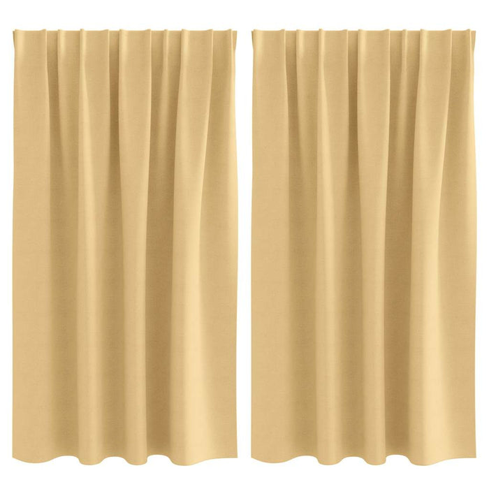 Tende oscuranti con tende Beige Poliestere 4107423