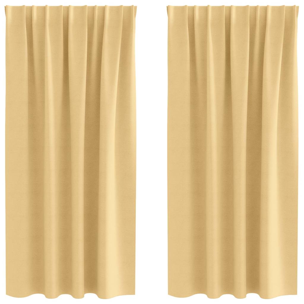 Tende oscuranti con tende Beige Poliestere 4107424