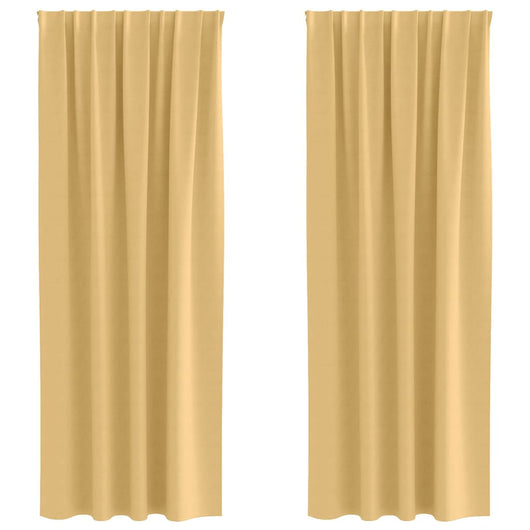Tende oscuranti con tende Beige Poliestere 4107425