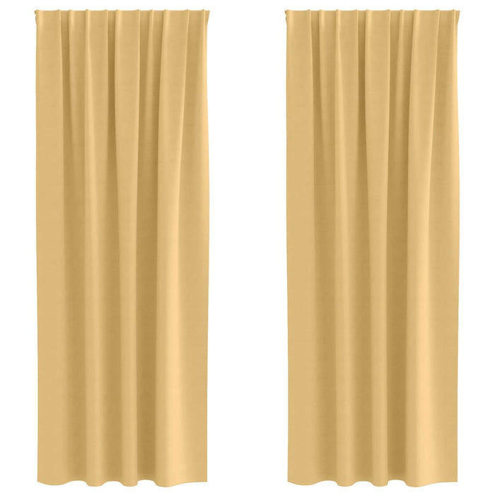 Tende oscuranti con tende Beige Poliestere 4107425