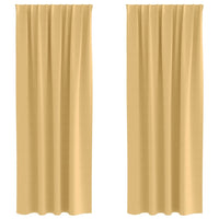 Tende oscuranti con tende Beige Poliestere 4107426
