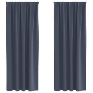 Tende oscuranti con tende Antracite Poliestere 4107452