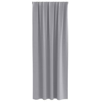 Tende oscuranti con tende Grigio chiaro Poliestere 4107457