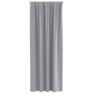 Tende oscuranti con tende Grigio chiaro Poliestere 4107457