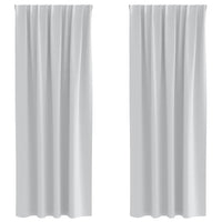 Tende oscuranti con tende Rosa brillante Poliestere 4107462