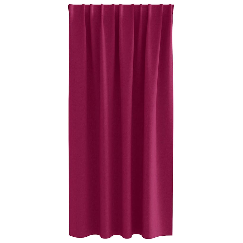 Tende oscuranti con tende Rosso Vino Poliestere 4107464