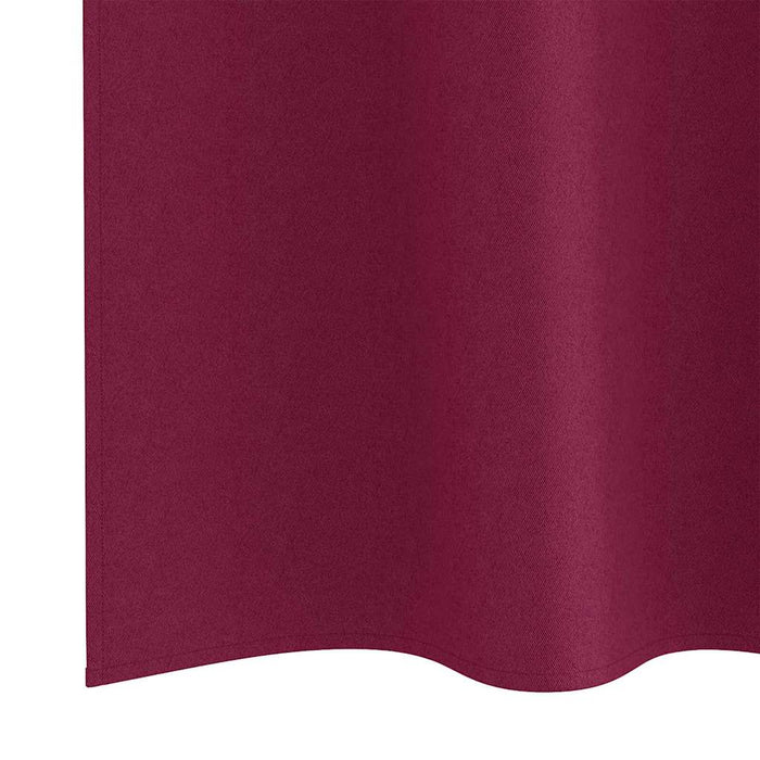 Tende oscuranti con tende Rosso Vino Poliestere 4107465