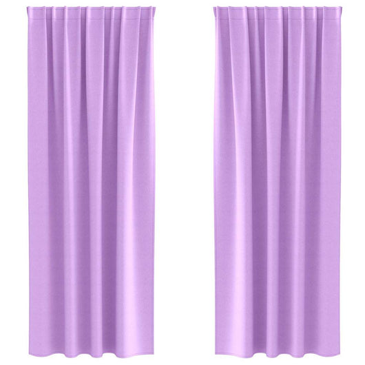 Tende oscuranti con tende Viola Poliestere 4107491