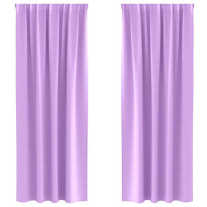 Tende oscuranti con tende Viola Poliestere 4107492