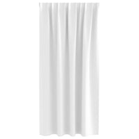 Tende oscuranti con tende Bianco brillante Poliestere 4107494