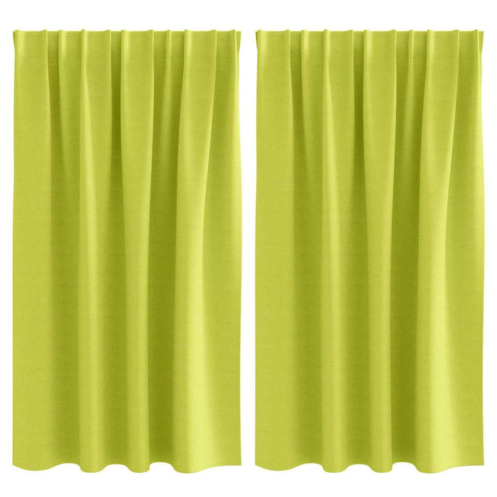 Tende oscuranti con tende Verde Poliestere 4107498