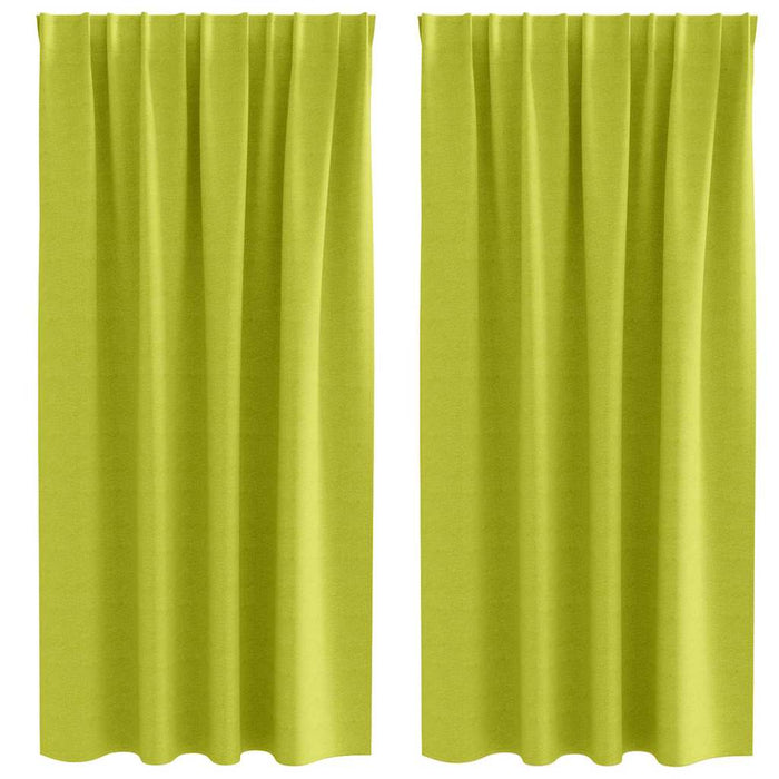 Tende oscuranti con tende Verde Poliestere 4107499