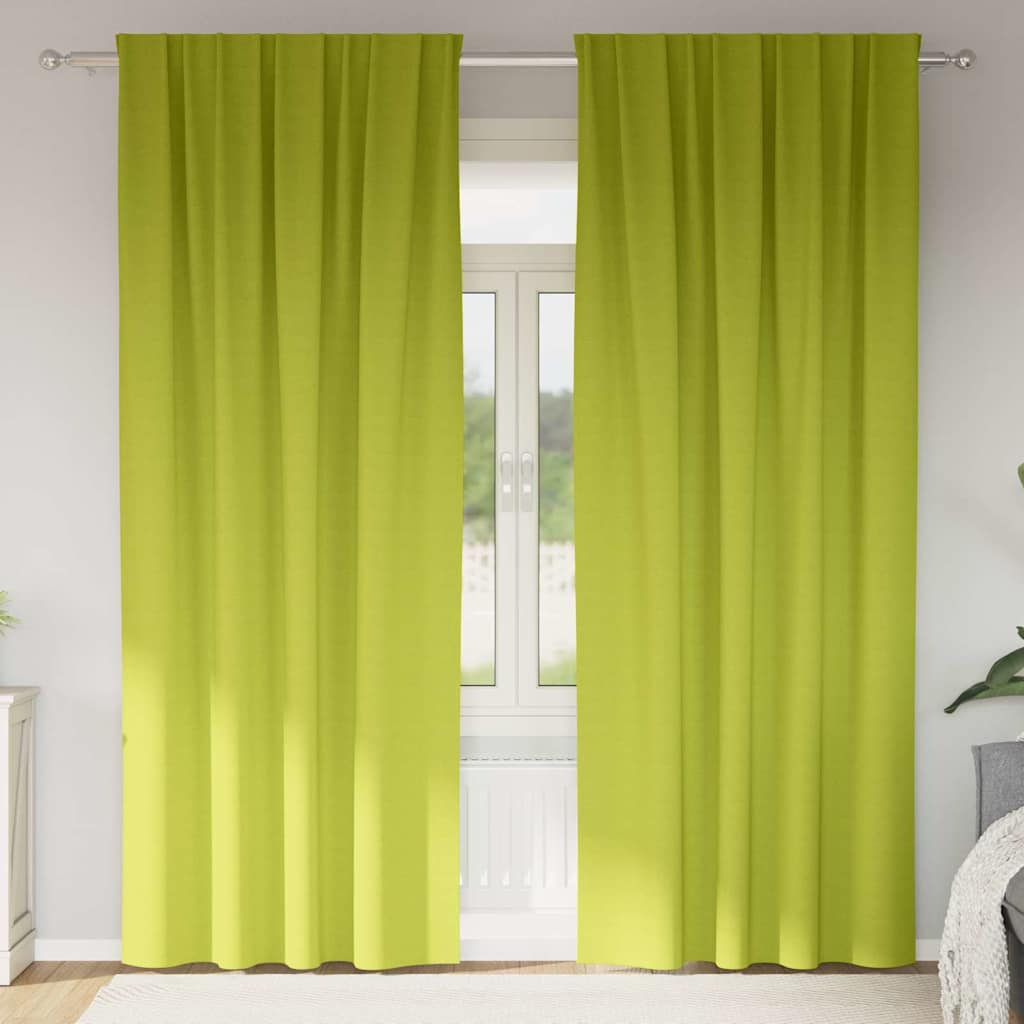 Tende oscuranti con tende Verde Poliestere 4107500