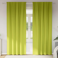 Tende oscuranti con tende Verde Poliestere 4107500