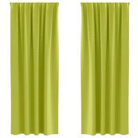 Tende oscuranti con tende Verde Poliestere 4107500