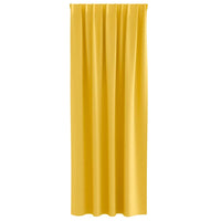 Tende oscuranti con tende Giallo senape Poliestere 4107507