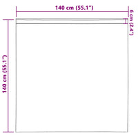 Tende oscuranti con tende Rosa brillante Poliestere 4107513