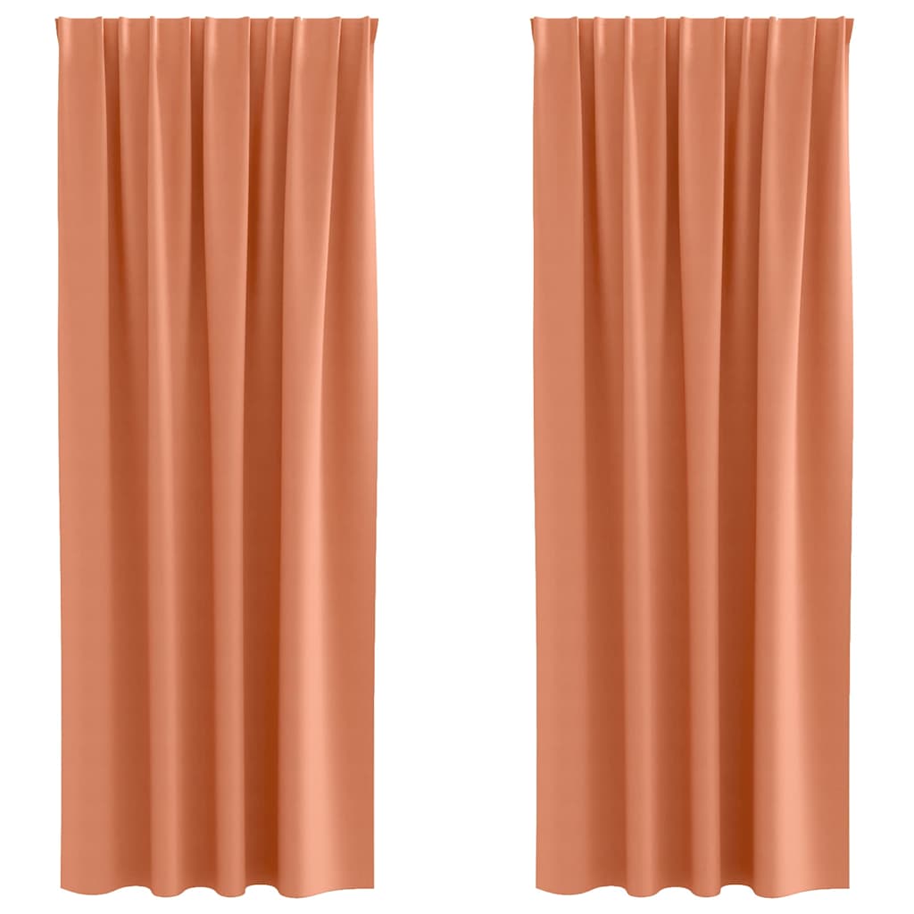 Tende oscuranti con tende Terracotta Poliestere 4107525