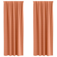 Tende oscuranti con tende Terracotta Poliestere 4107525