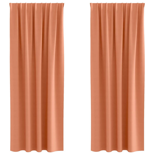 Tende oscuranti con tende Terracotta Poliestere 4107525