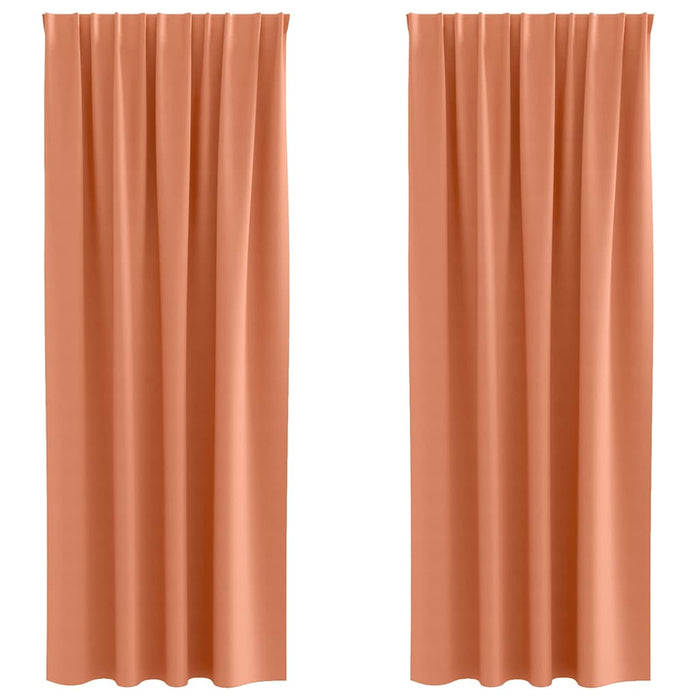 Tende oscuranti con tende Terracotta Poliestere 4107525