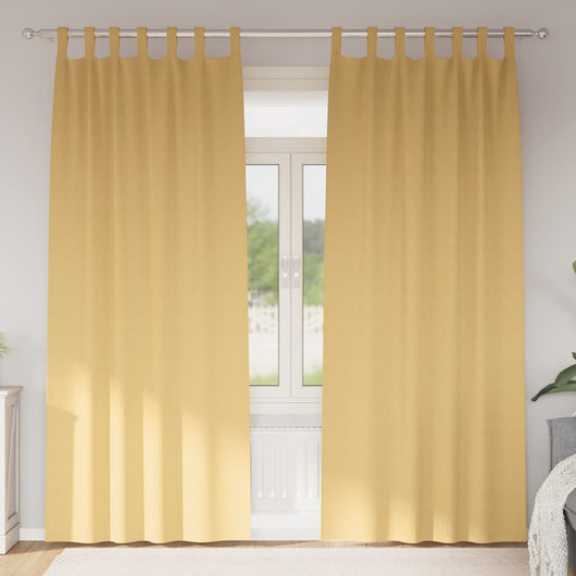 Tende oscuranti con tende Beige Poliestere 4107537