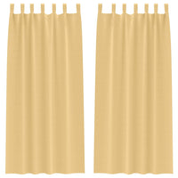 Tende oscuranti con tende Beige Poliestere 4107537