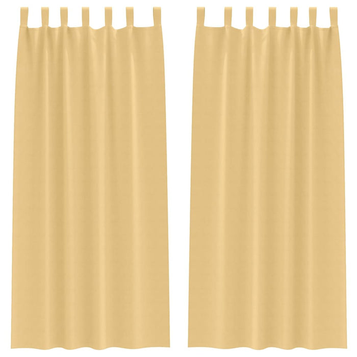 Tende oscuranti con tende Beige Poliestere 4107537