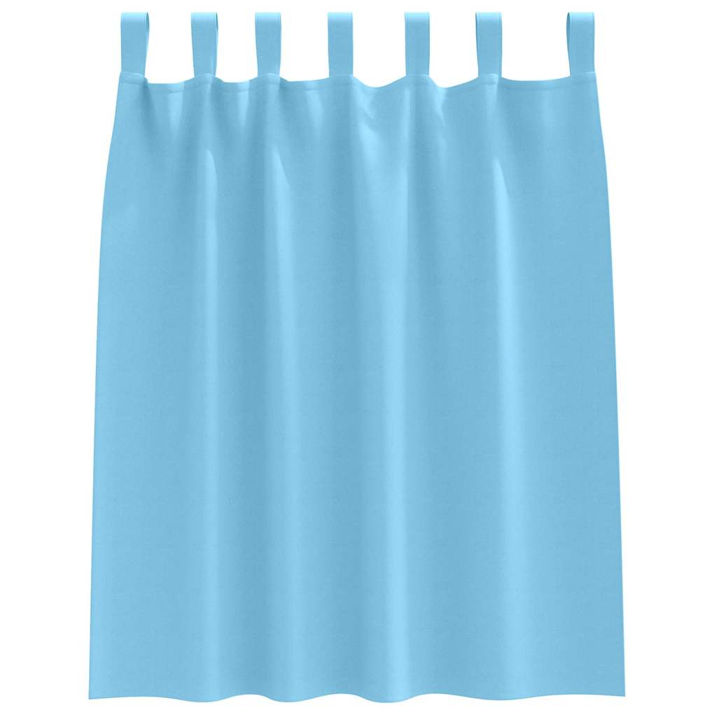 Tende oscuranti con tende Blu Chiaro Poliestere 4107543