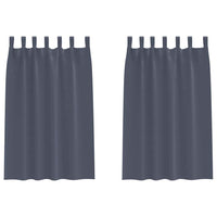 Tende oscuranti con tende Antracite Poliestere 4107559