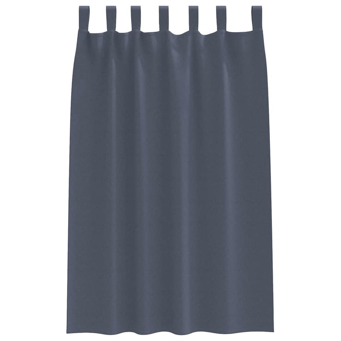 Tende oscuranti con tende Antracite Poliestere 4107559