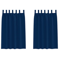 Tende oscuranti con tende Blu Scuro Poliestere 4107584