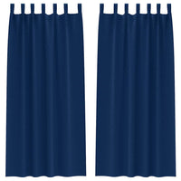 Tende oscuranti con tende Blu Scuro Poliestere 4107585