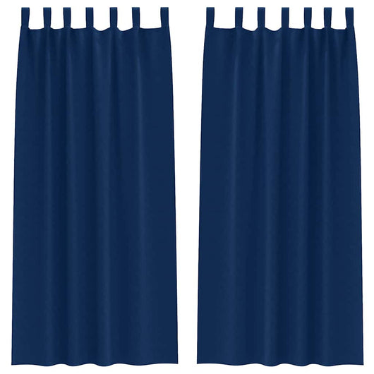 Tende oscuranti con tende Blu Scuro Poliestere 4107587