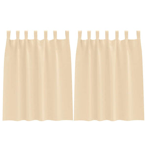 Tende oscuranti con tende Crema Poliestere 4107593