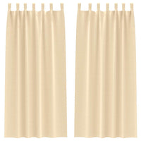 Tende oscuranti con tende Crema Poliestere 4107595