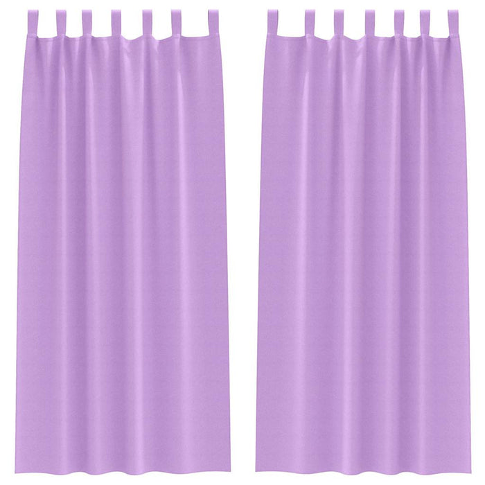 Tende oscuranti con tende Viola Poliestere 4107602