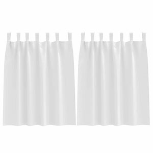 Tende oscuranti con tende Bianco Puro Poliestere 4107603