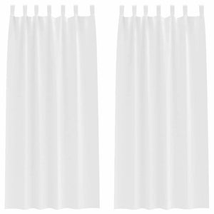 Tende oscuranti con tende Bianco Puro Poliestere 4107605